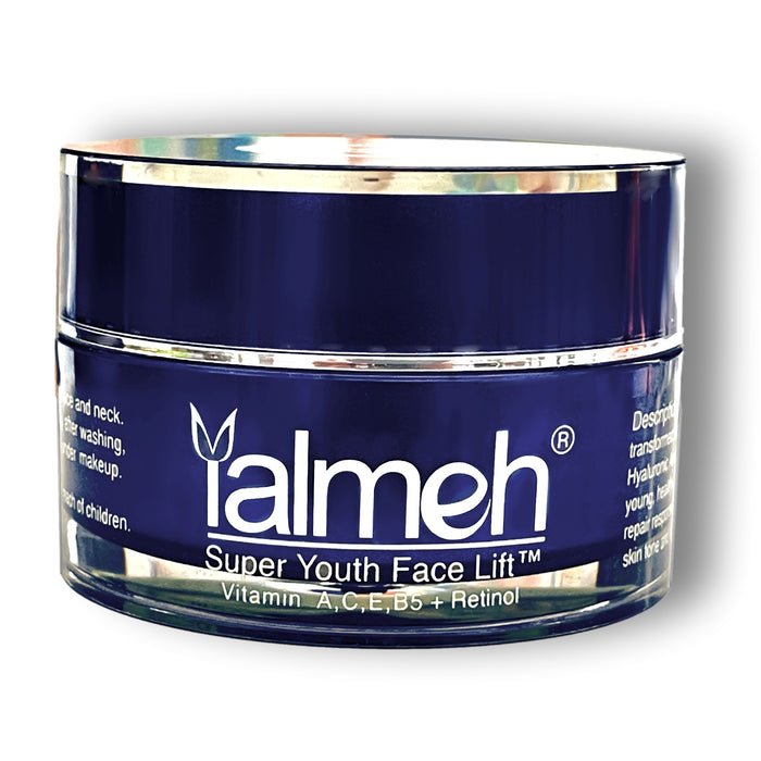 Yalmeh Naturals® Plant-Based, Cold Processed Super Youth® Retinol Face Lift™ Night Face Moisturizer + Hydrator